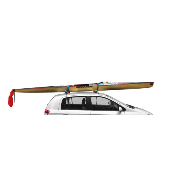 PACK RACK INFLATABLE ROOF RACK with kayak on car roof