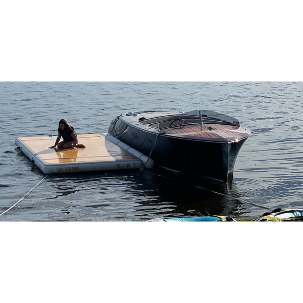 Wood Look Air Pontoon 4x2