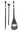 3-Piece Full Fibreglass SUP Paddle (Adjustable).