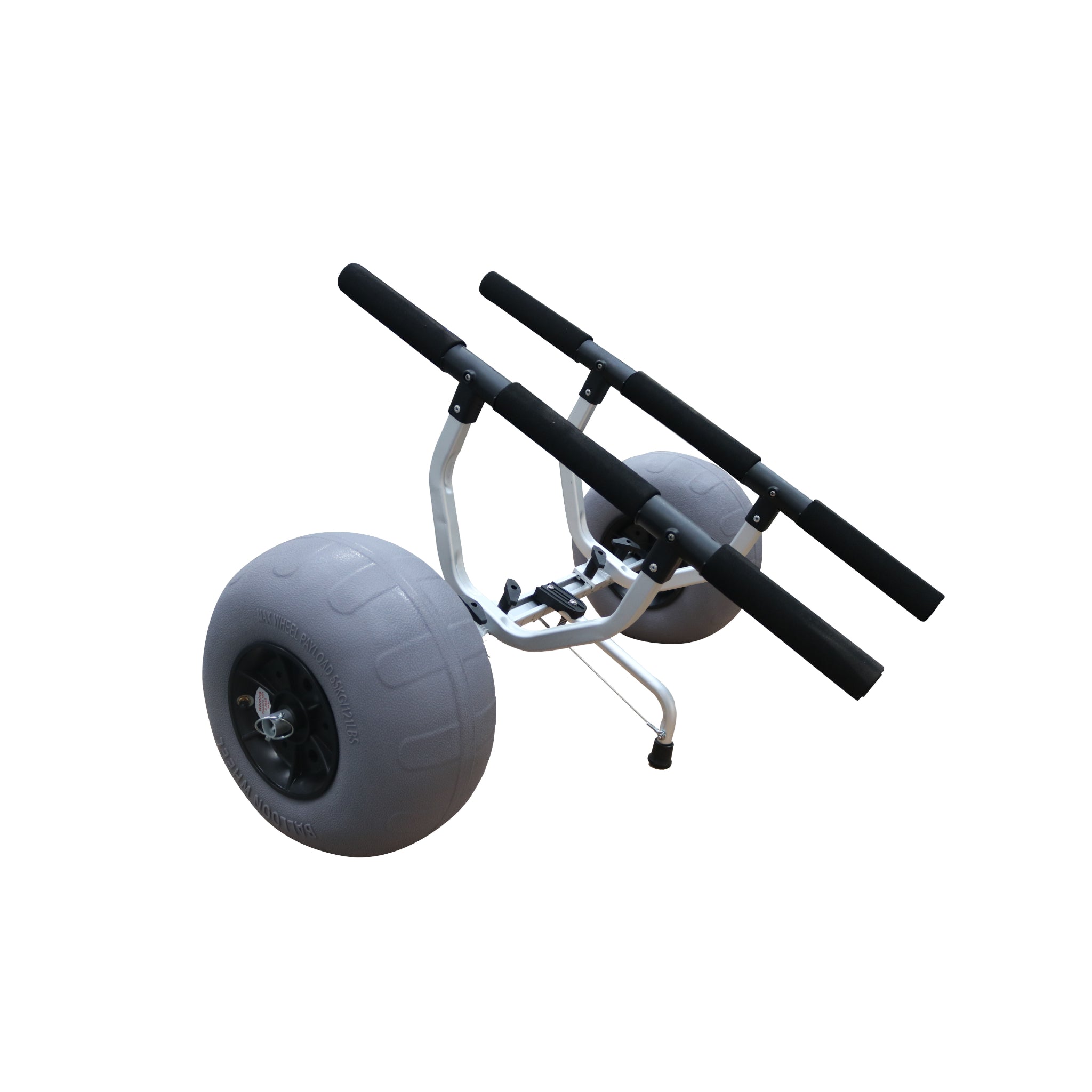 Heavy Duty Kayak Trolley With Beach Balloon Wheels All Terrain