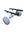 Heavy Duty Kayak Trolley With Beach Balloon Wheels All Terrain