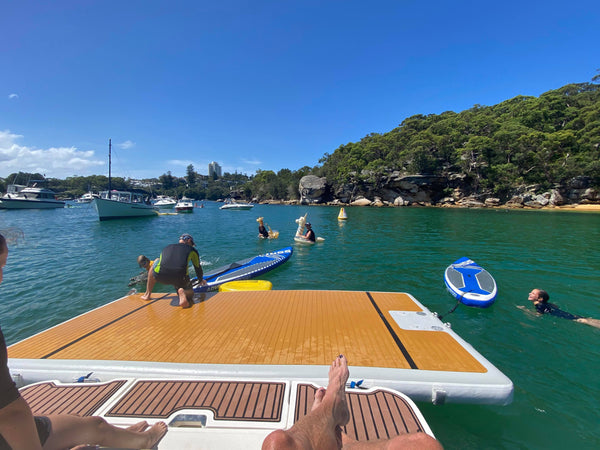 Wood Look Air Pontoon