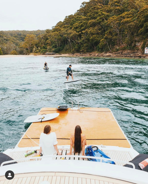 Wood Look Air Pontoon