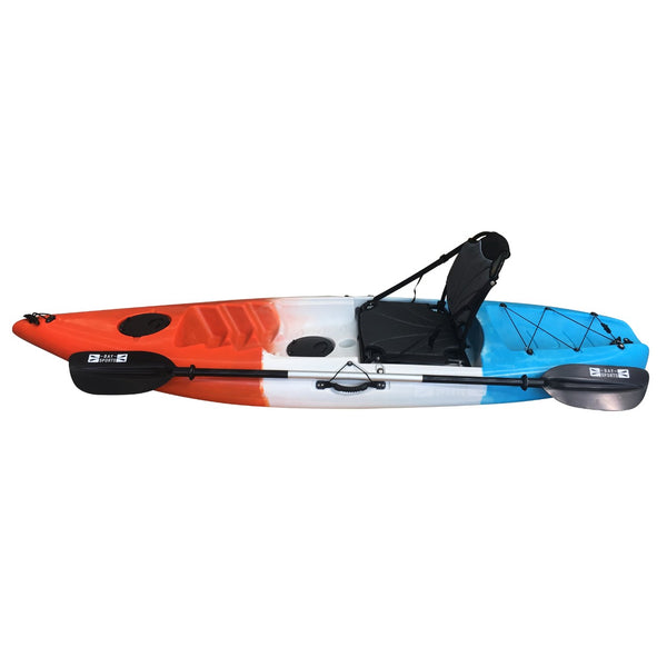 Neptune - Single 2.6m Sit On Top Kayak-Sit on Top Kayak-Bay Sports-Orange/White/Blue-Bay Sports